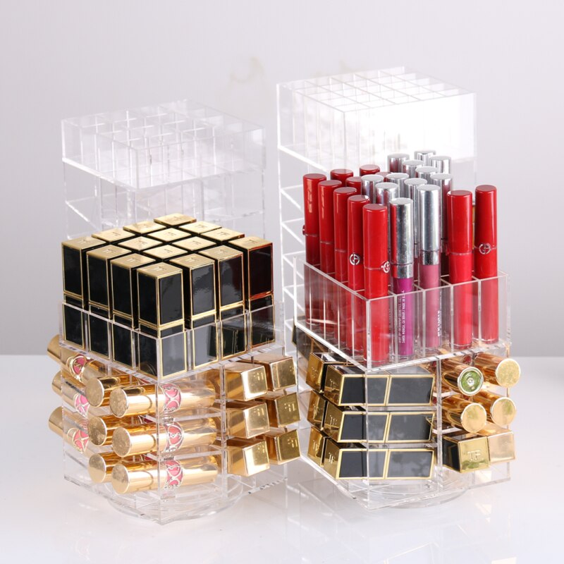 Makeup Organizer (Rotating Lipstick Box)