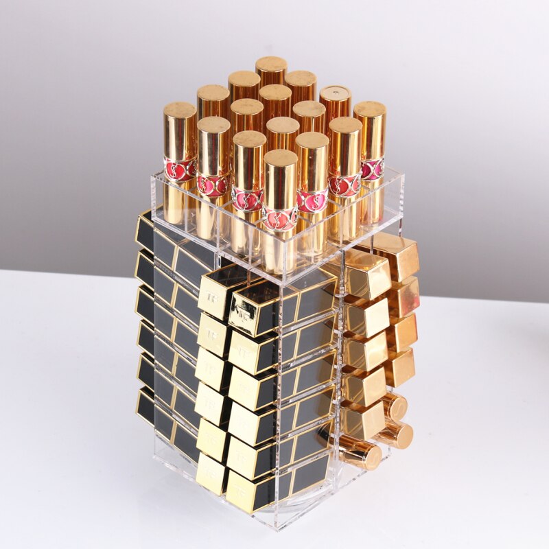 Makeup Organizer (Rotating Lipstick Box)