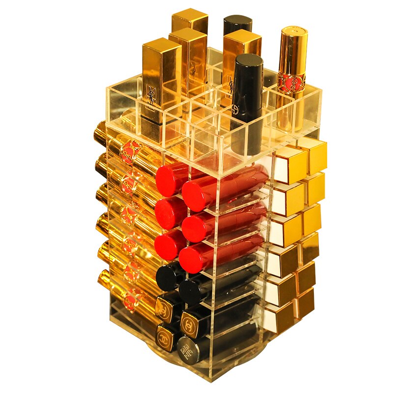 Makeup Organizer (Rotating Lipstick Box)