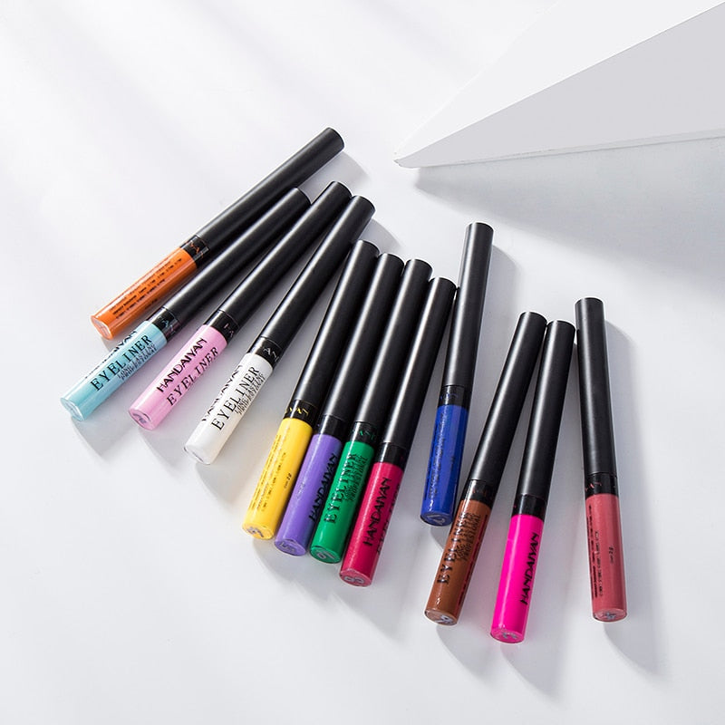 12 Colors Liquid Eyeliner Pencil