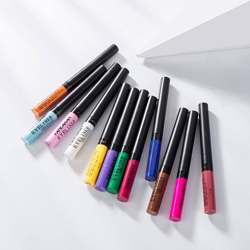 12 Colors Liquid Eyeliner Pencil