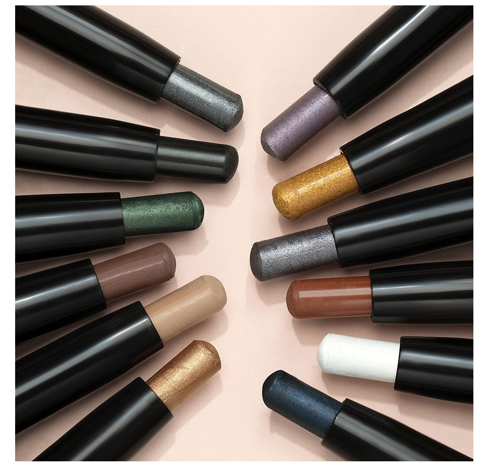 12 Colors Eyeshadow Eyeliner Pencil