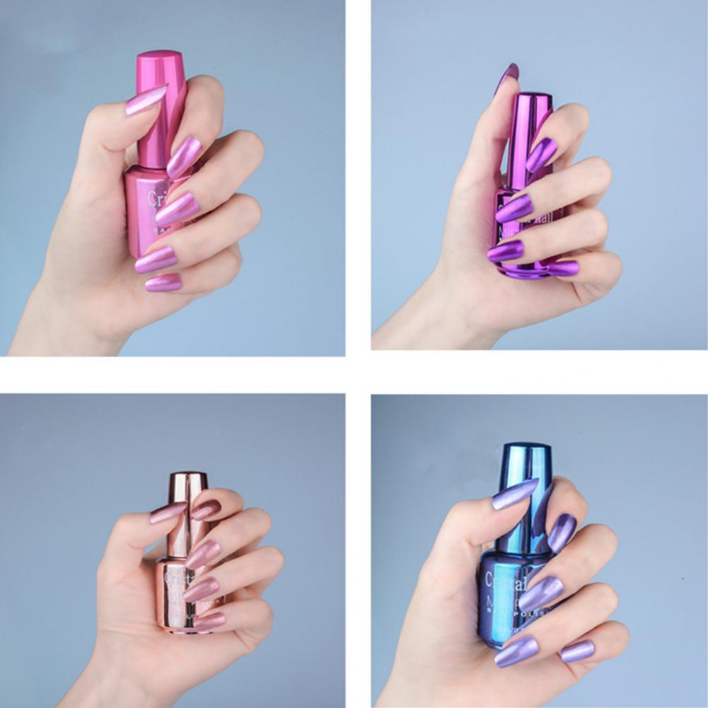 20ml Nail Polish Resin Gel Metallic Mirror Effect