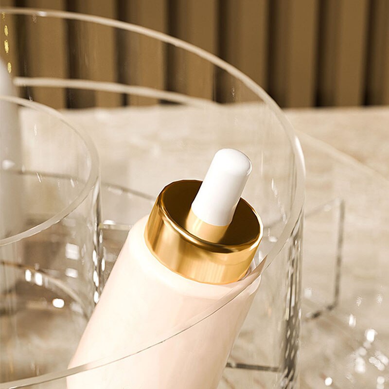 360° Rotating Adjustable Multifunctional Cosmetic Makeup Organizer