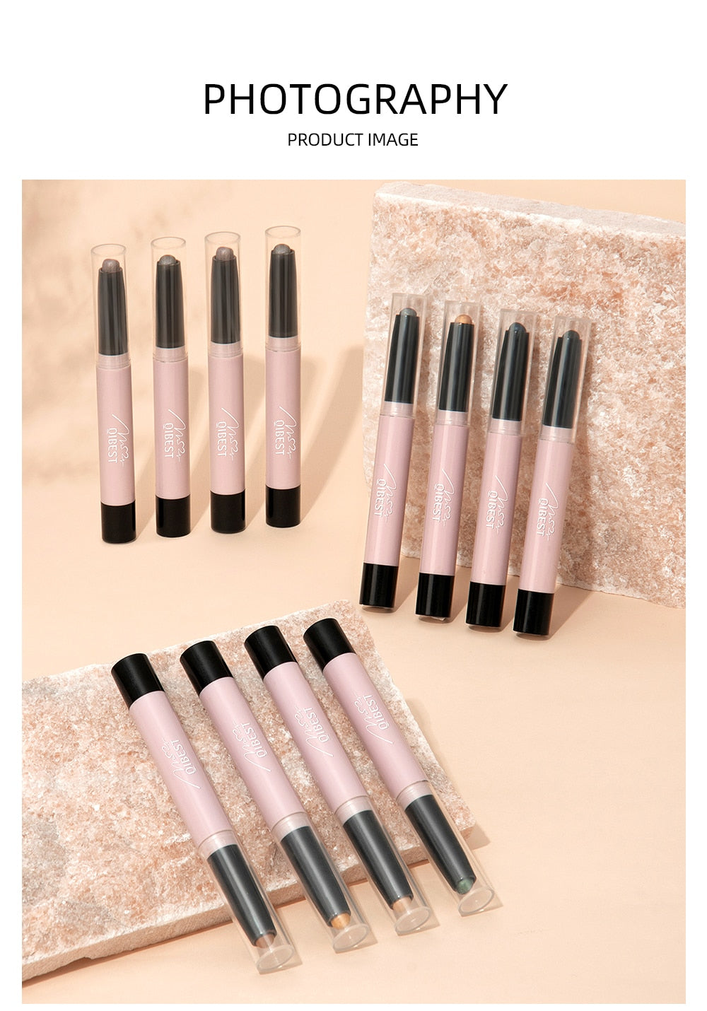 12 Colors Eyeshadow Eyeliner Pencil