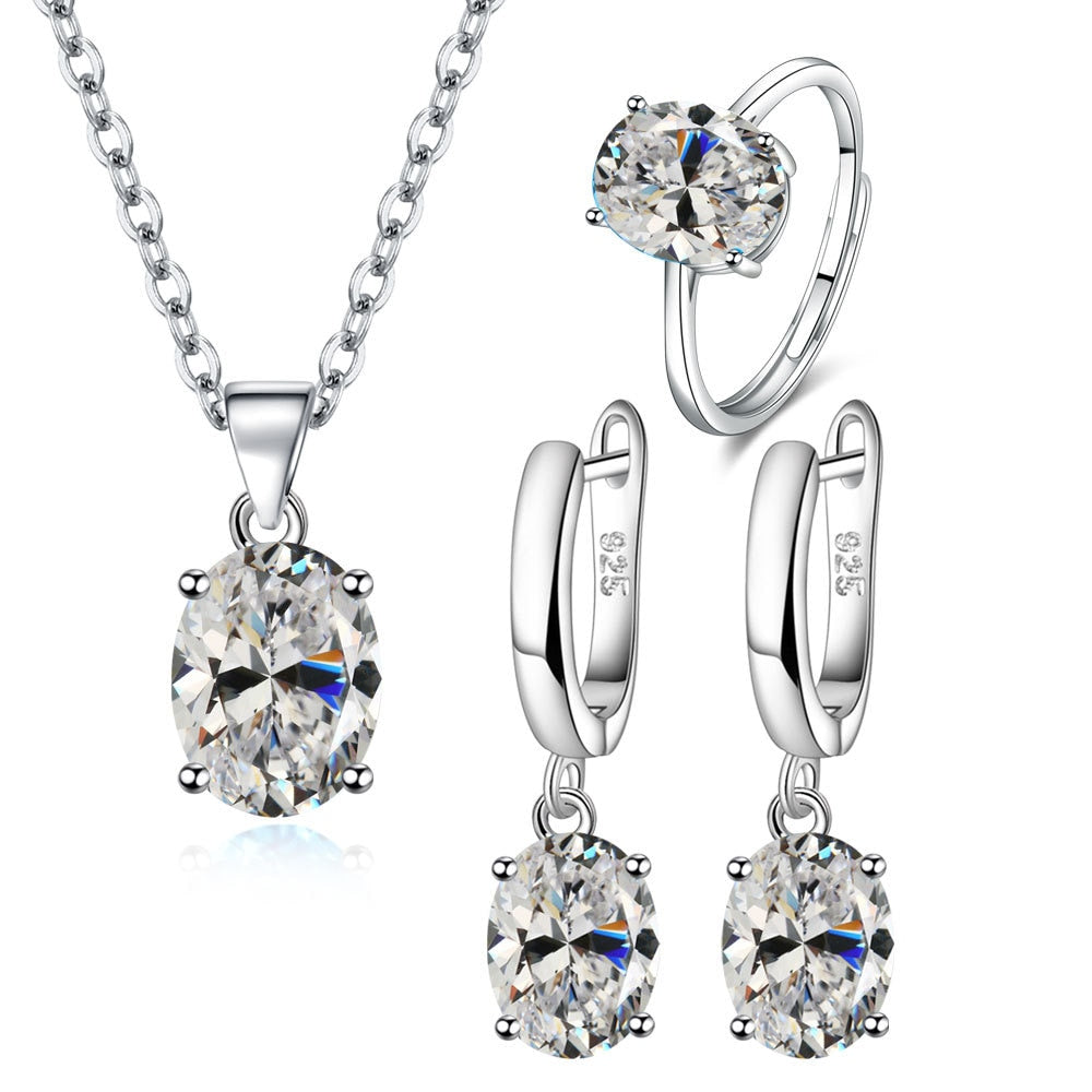 925 Sterling Silver Jewelry Sets