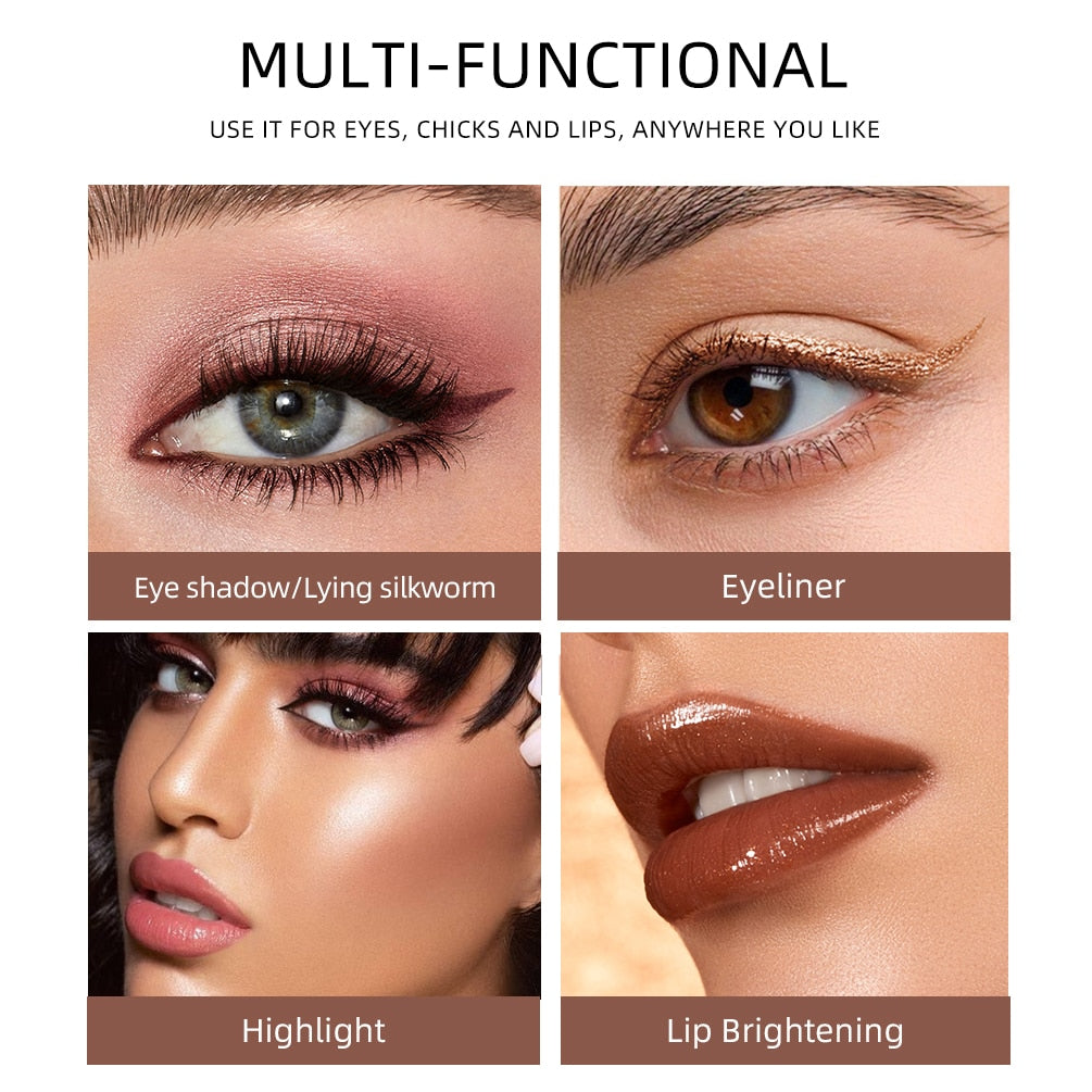 12 Colors Eyeshadow Eyeliner Pencil