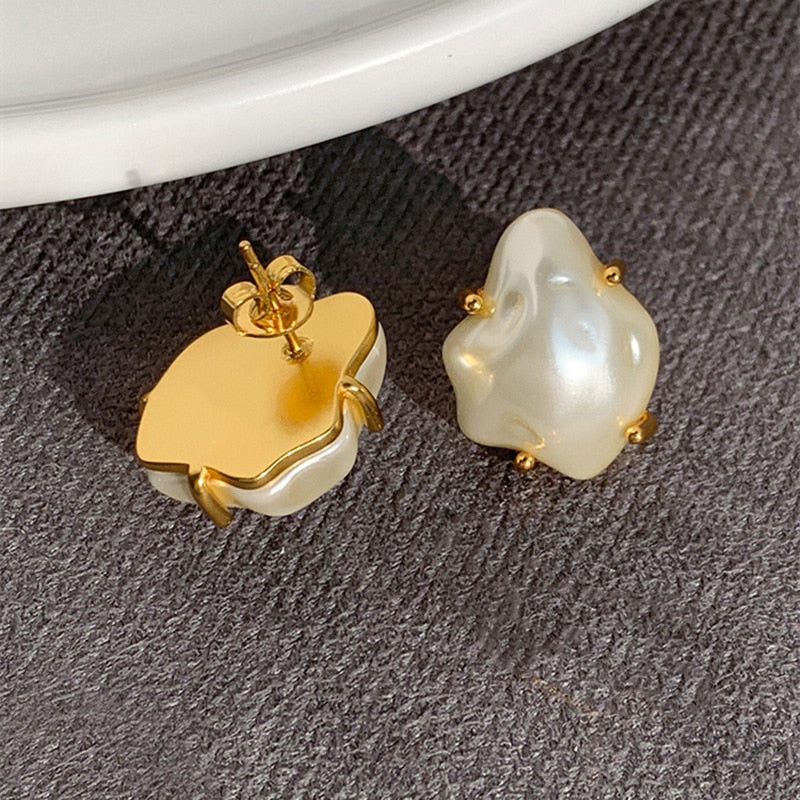 Dangle Zirconia Earrings