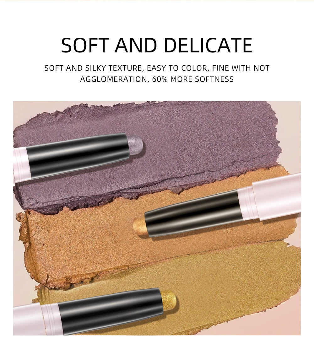 12 Colors Eyeshadow Eyeliner Pencil