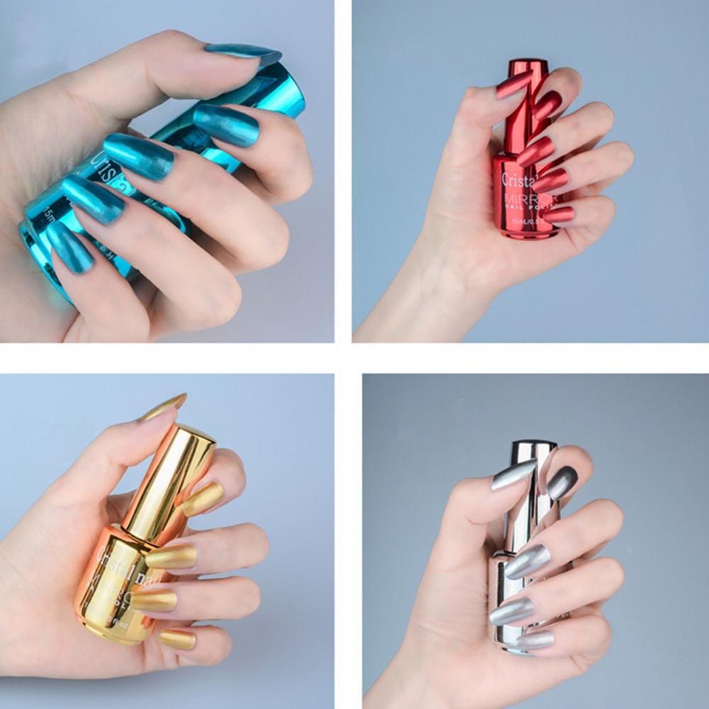 20ml Nail Polish Resin Gel Metallic Mirror Effect