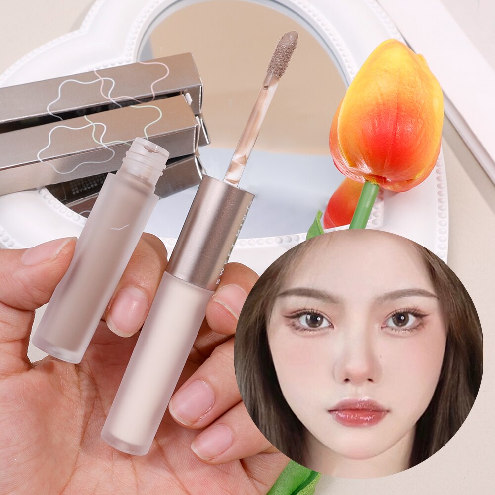 2 In 1 Matte Contouring Bronzer Stick High Gloss Grey/ Brown