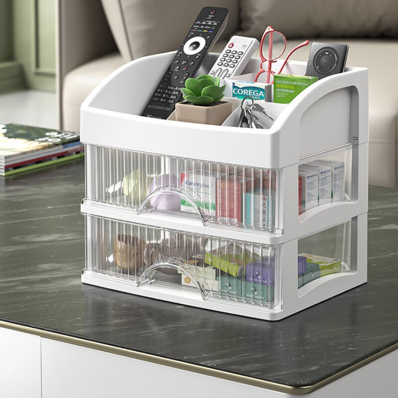 Multilayer Makeup Organizer with Drawers