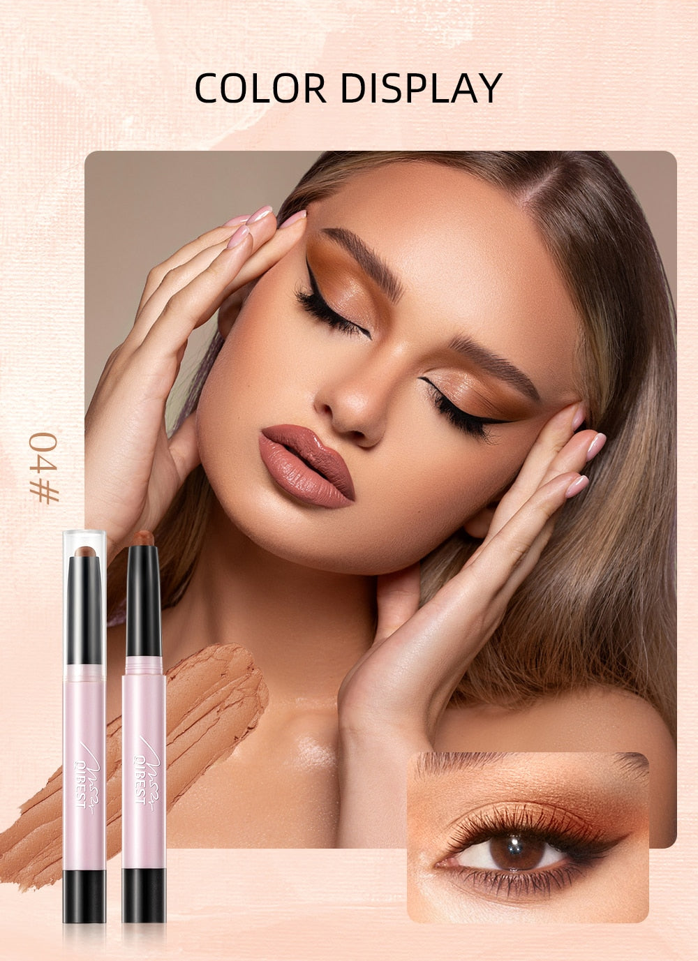 12 Colors Eyeshadow Eyeliner Pencil