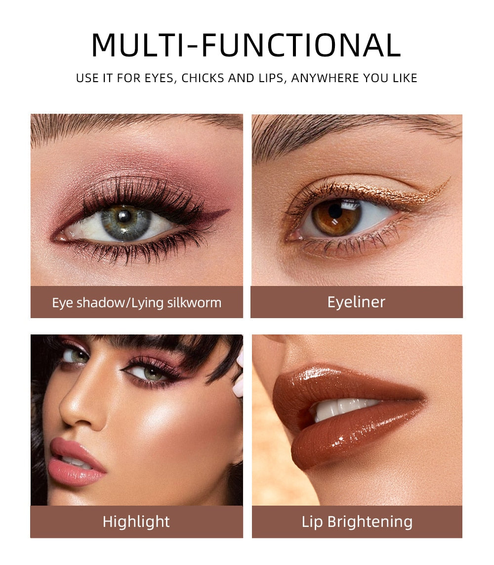 12 Colors Eyeshadow Eyeliner Pencil