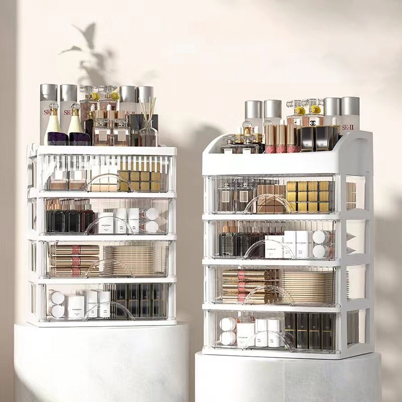 Multilayer Makeup Organizer with Drawers