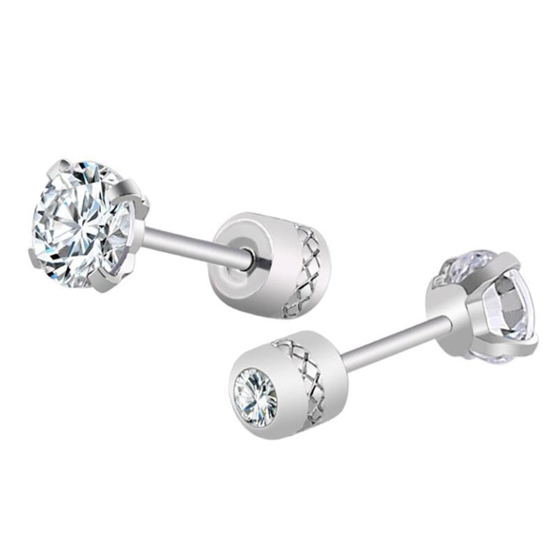 Gold / Silver Medical Stainless Steel Earrings