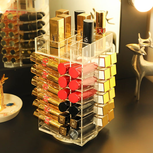Makeup Organizer (Rotating Lipstick Box)