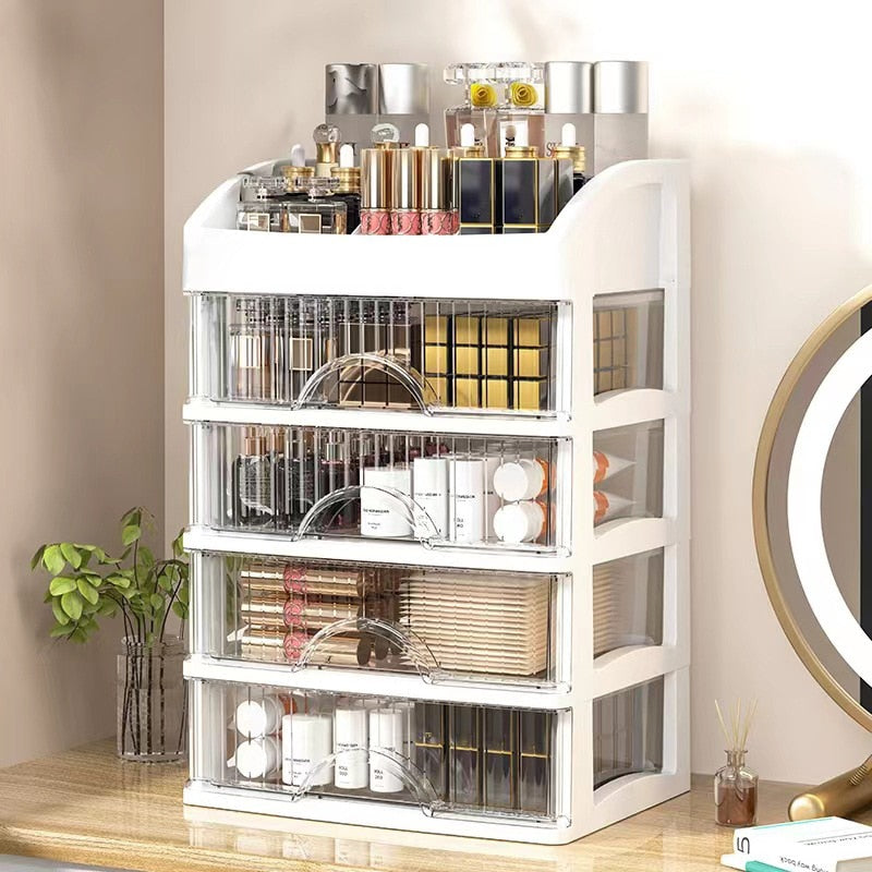 Multilayer Makeup Organizer with Drawers