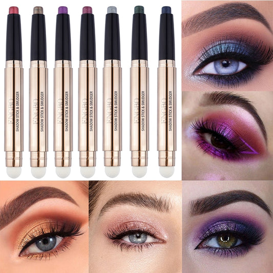 12 Colors Metallic Eyeshadow