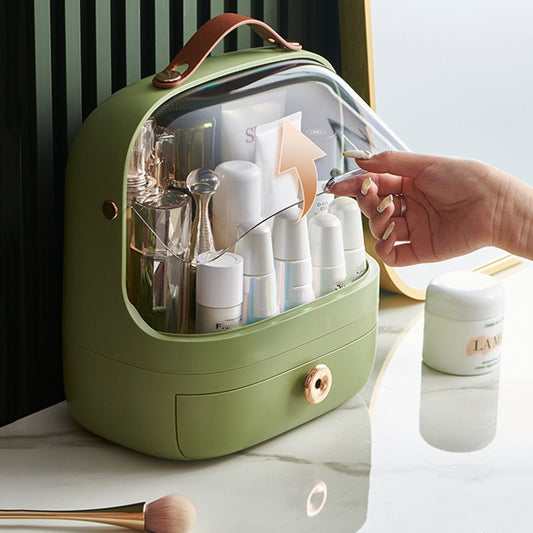 Cosmetics Organizer (Easy To Carry, Suitcase Shape)