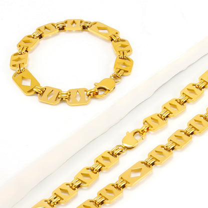 Gold / Silver Link Chain Necklace / Bracelet
