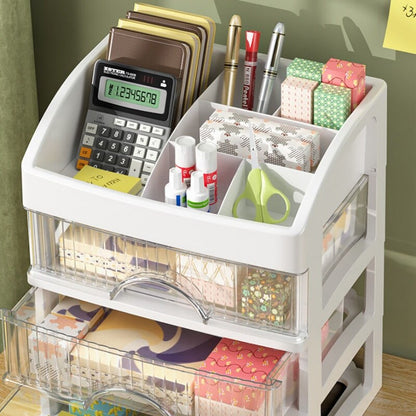Multilayer Makeup Organizer with Drawers