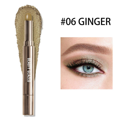 Double Ended Eye Shadow Stick With Sponge Brush