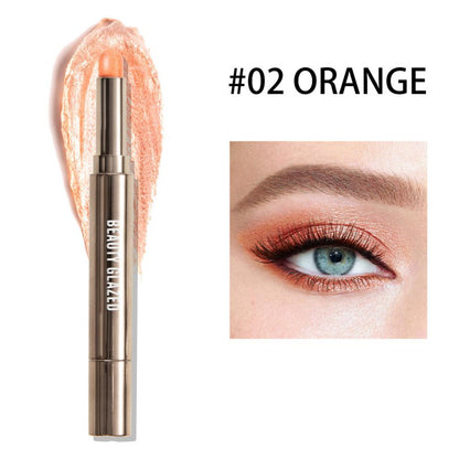 Double Ended Eye Shadow Stick With Sponge Brush
