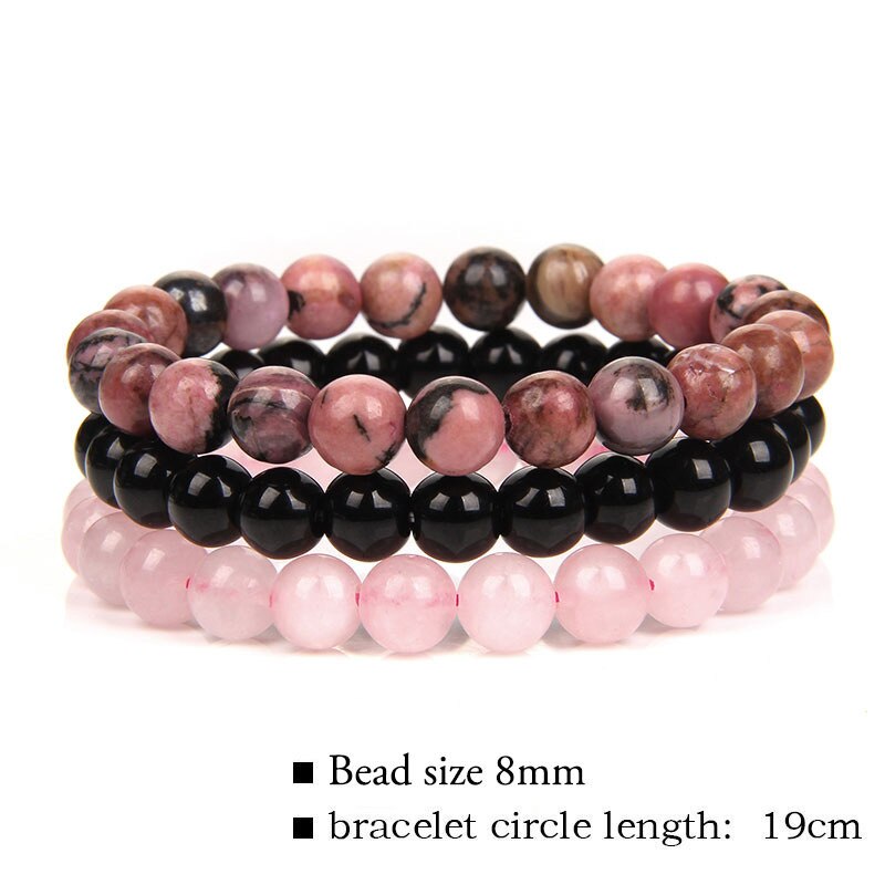 Natural Stone Bracelet (3pc Set)
