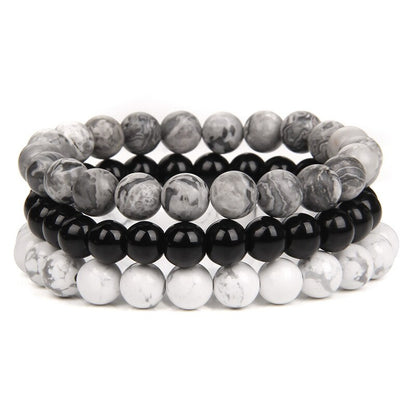 Natural Stone Bracelet (3pc Set)