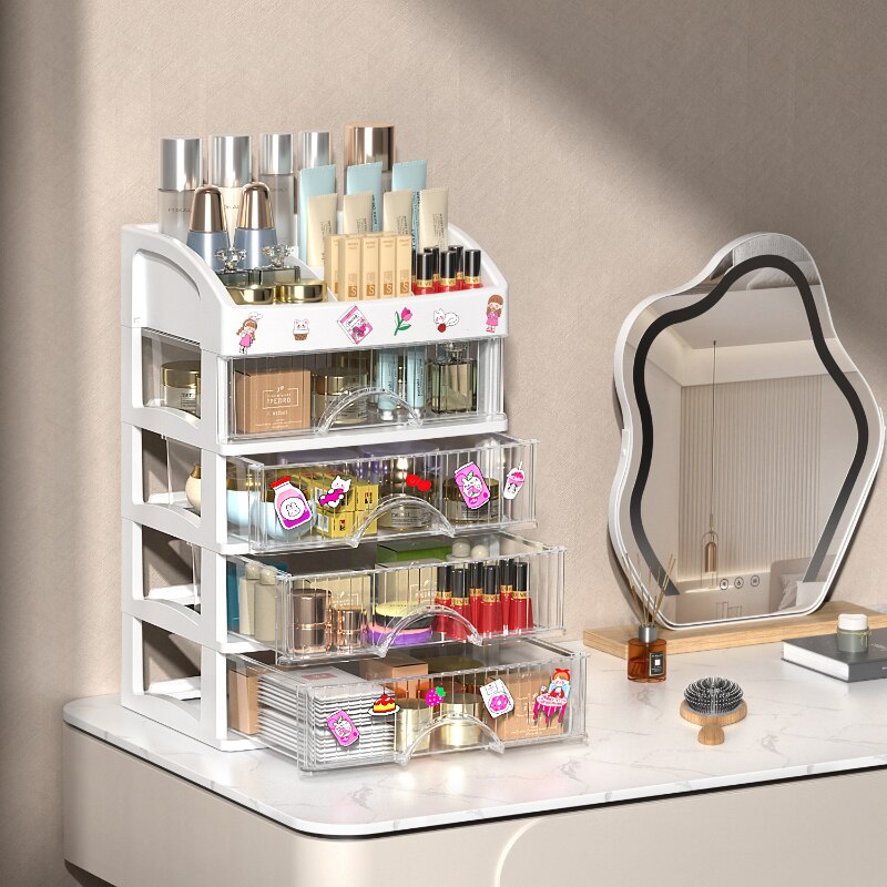 Multilayer Makeup Organizer with Drawers