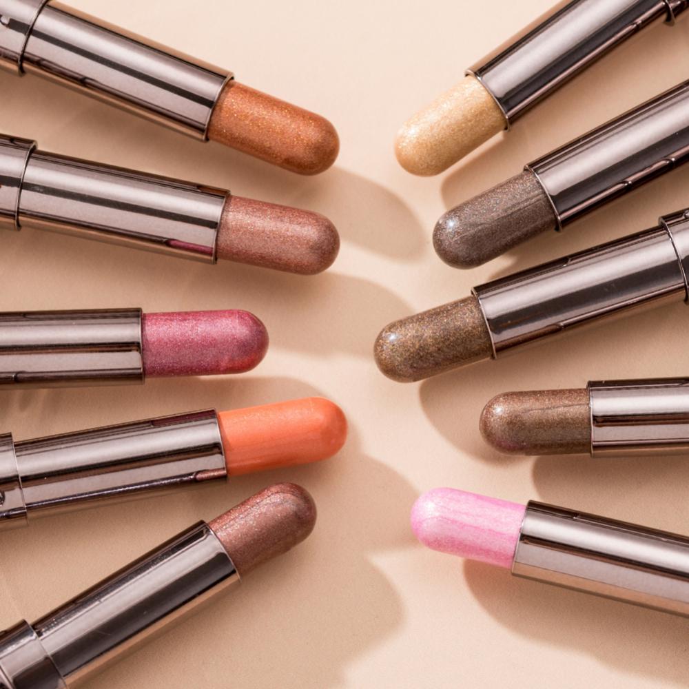 Double Ended Eye Shadow Stick With Sponge Brush