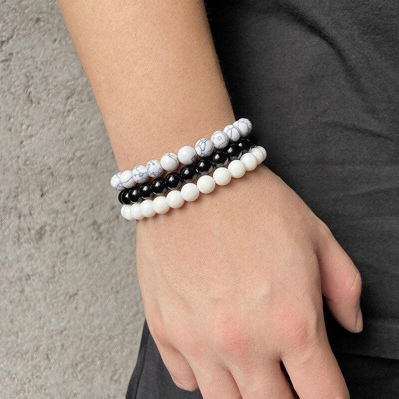 Natural Stone Bracelet (3pc Set)