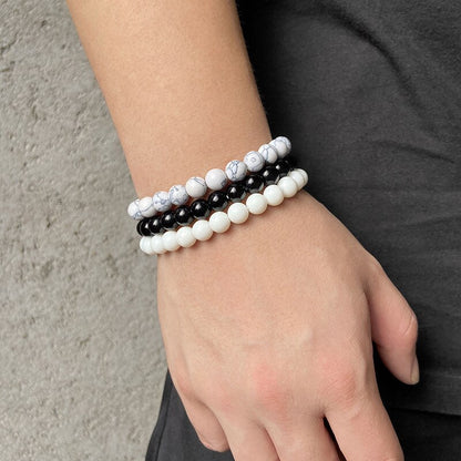 Natural Stone Bracelet (3pc Set)