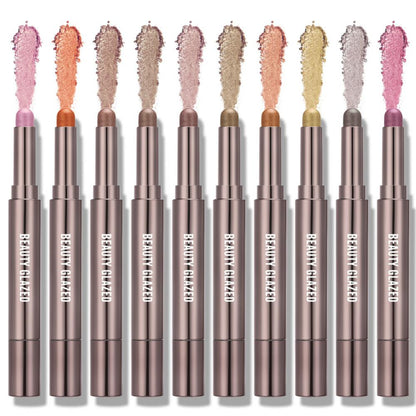 Double Ended Eye Shadow Stick With Sponge Brush