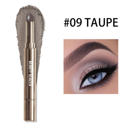 Double Ended Eye Shadow Stick With Sponge Brush
