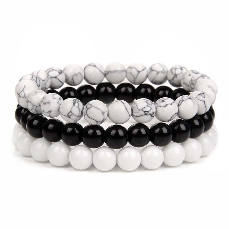 Natural Stone Bracelet (3pc Set)