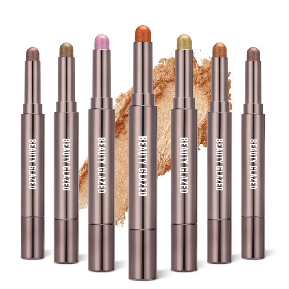 Double Ended Eye Shadow Stick With Sponge Brush