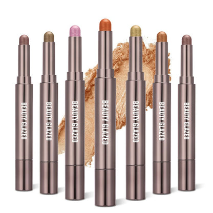Double Ended Eye Shadow Stick With Sponge Brush