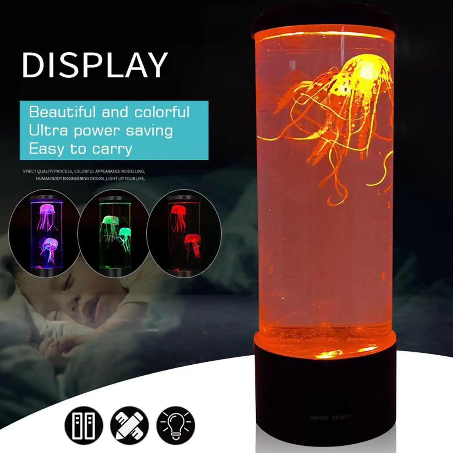 Jellyfish Aquarium Lamp