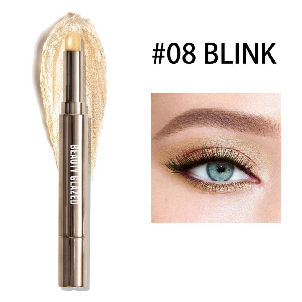 Double Ended Eye Shadow Stick With Sponge Brush