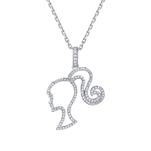 Barbie Logo Necklace