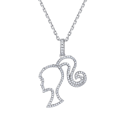 Barbie Logo Necklace