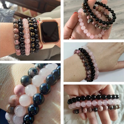 Natural Stone Bracelet (3pc Set)
