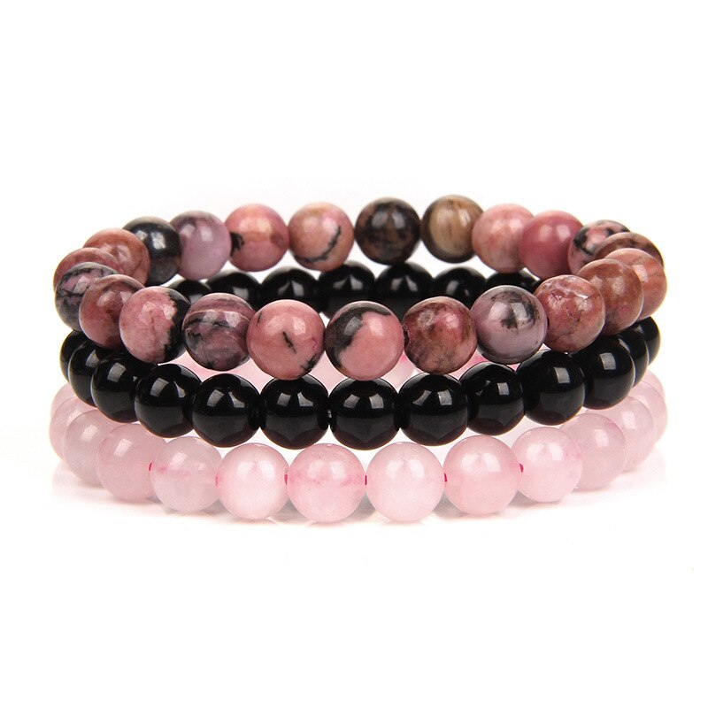 Natural Stone Bracelet (3pc Set)