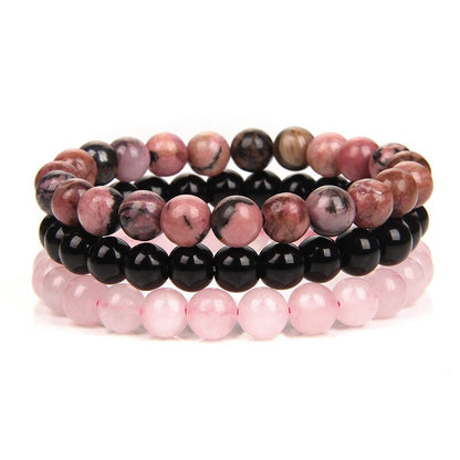 Natural Stone Bracelet (3pc Set)