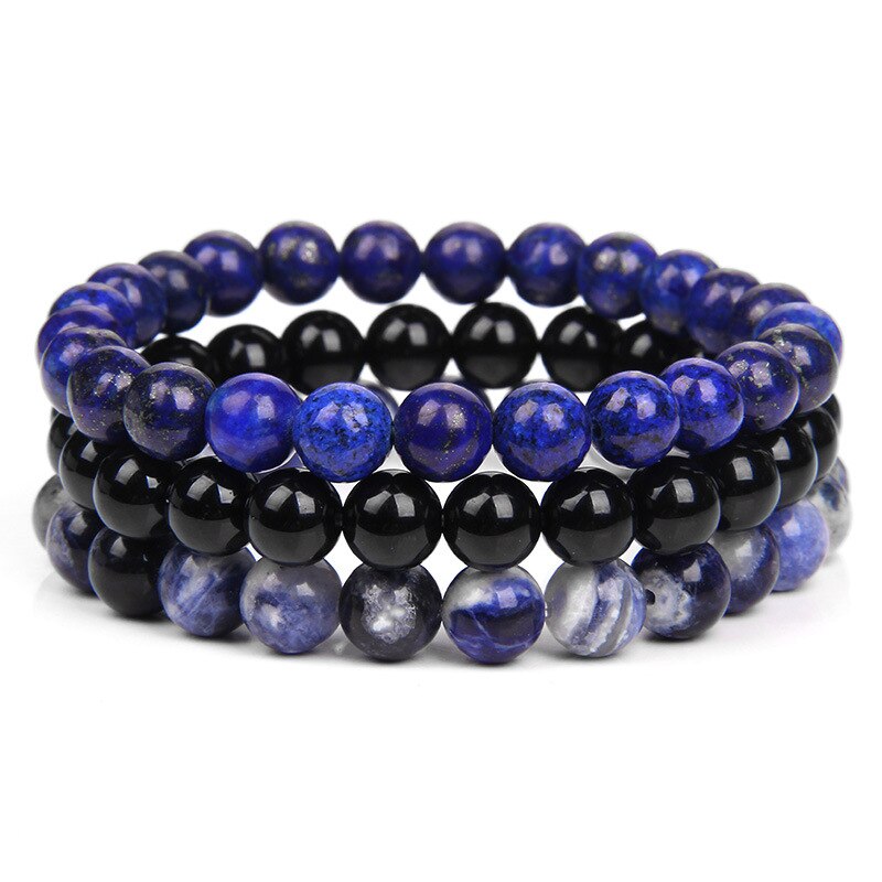 Natural Stone Bracelet (3pc Set)
