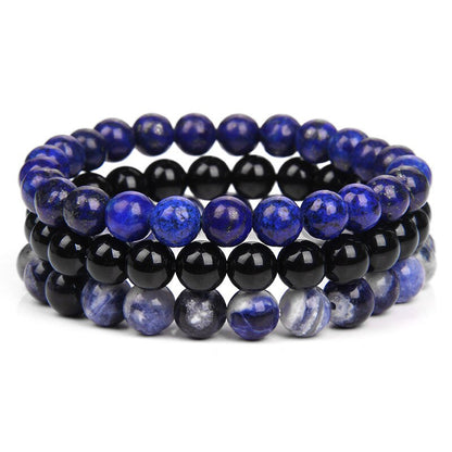 Natural Stone Bracelet (3pc Set)