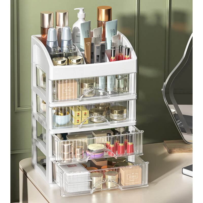 Multilayer Makeup Organizer with Drawers