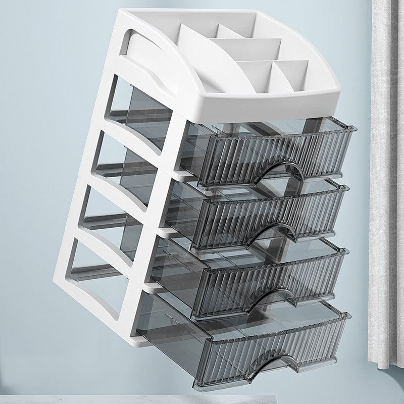Multilayer Makeup Organizer with Drawers